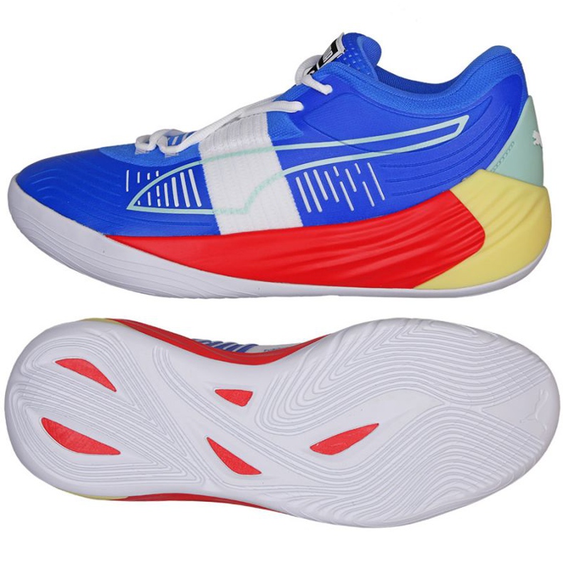 Chaussures de course Puma Fusion Nitro M 195514 02 bleu 1