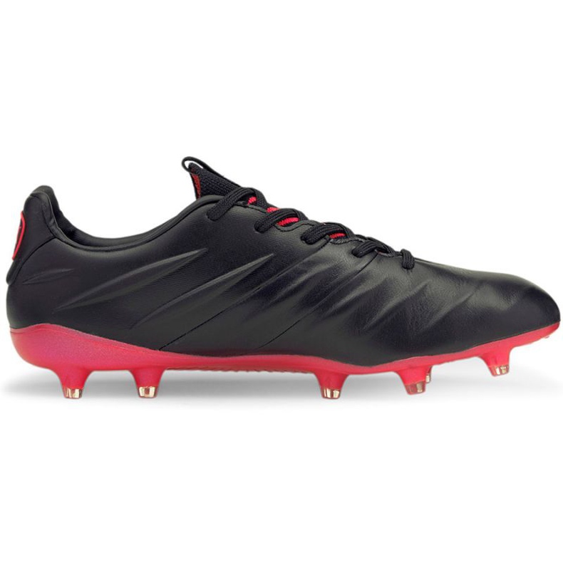 Puma King Platinum 21 FG / AG M 106478 02 chaussures de football noir noir 1