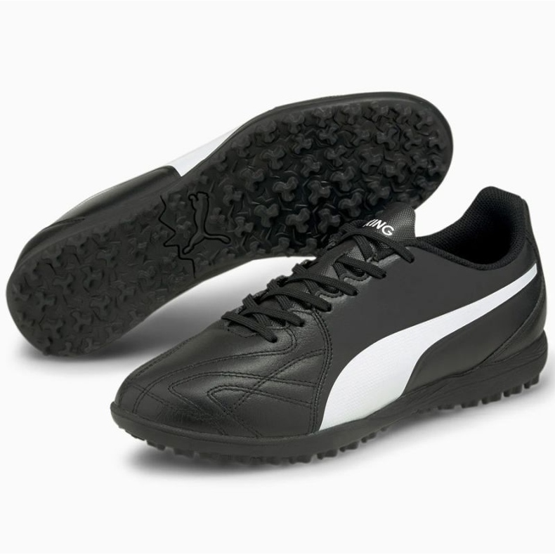 Chaussures de football Puma King Hero 21 Tt M 106556 01 noir noir 1