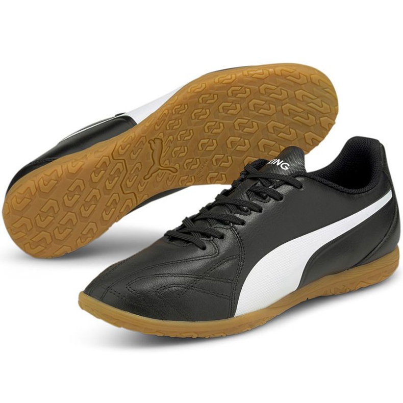 Chaussures de football Puma King Hero 21 It M 106557 01 le noir le noir 1