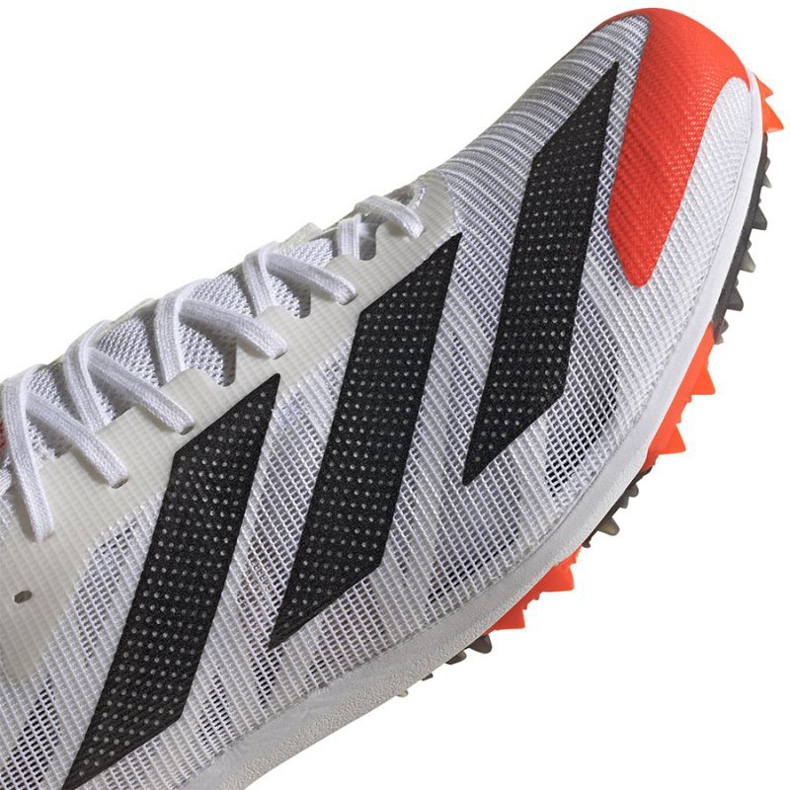 Chaussures à crampons Adidas Adizero Xcs FY4089 blanc 1