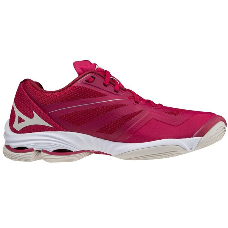 Mizuno Wave Lightning Z6 Low W V1GC200064 chaussures de volley-ball rouge oranges et rouges 1