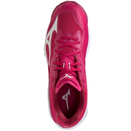 Mizuno Wave Lightning Z6 Low W V1GC200064 chaussures de volley-ball rouge oranges et rouges 2