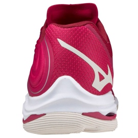 Mizuno Wave Lightning Z6 Low W V1GC200064 chaussures de volley-ball rouge oranges et rouges 3