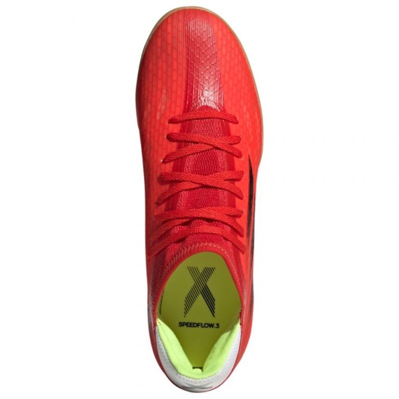 Chaussures d'intérieur adidas X Speedflow.3 In M FY3300 rouge oranges et rouges 1 Chaussures d'intérieur adidas X Speedflow.3 In M FY3300 rouge oranges et rouges 1
