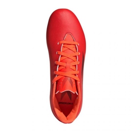 Chaussures de foot Adidas X Speedflow.4 FxG Jr FY3319 rouge oranges et rouges 1 Chaussures de foot Adidas X Speedflow.4 FxG Jr FY3319 rouge oranges et rouges 1