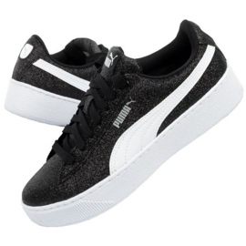 Puma Vikky Platform Glitz Jr 366856 02 noir bleu 1