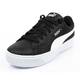Puma Vikky Platform Glitz Jr 366856 02 le noir bleu 2