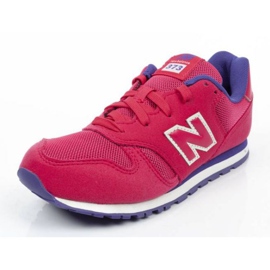 Chaussures New Balance Jr YC373PY rouge bleu marine 2
