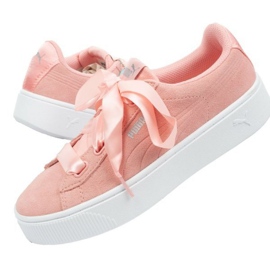 Puma Vikky Stacked Ruban SW 369731 01 rose argent 1