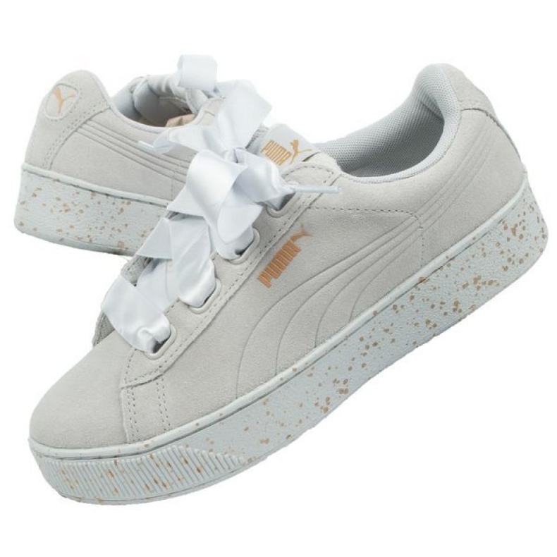 Puma Vikky Platform Ribbon W 366815 02 gris 1