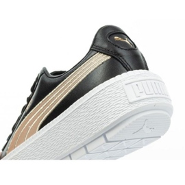 Puma Plateforme en daim Trace W 367728 01 le noir d'or 6