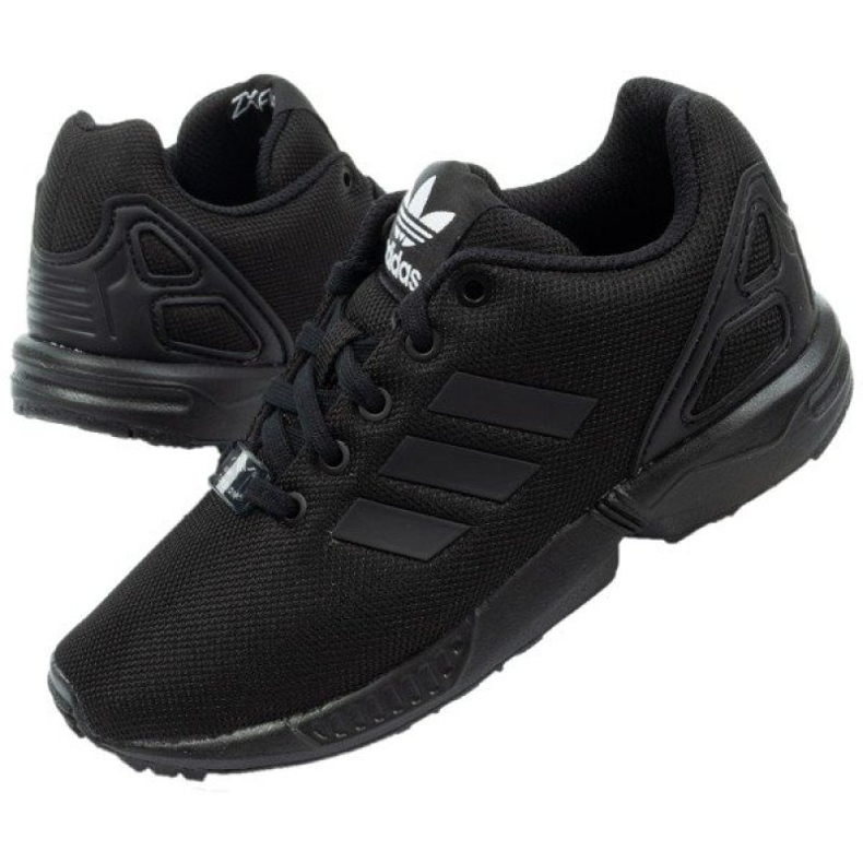 Chaussures Adidas Zx Flux Jr S76297 noir 1
