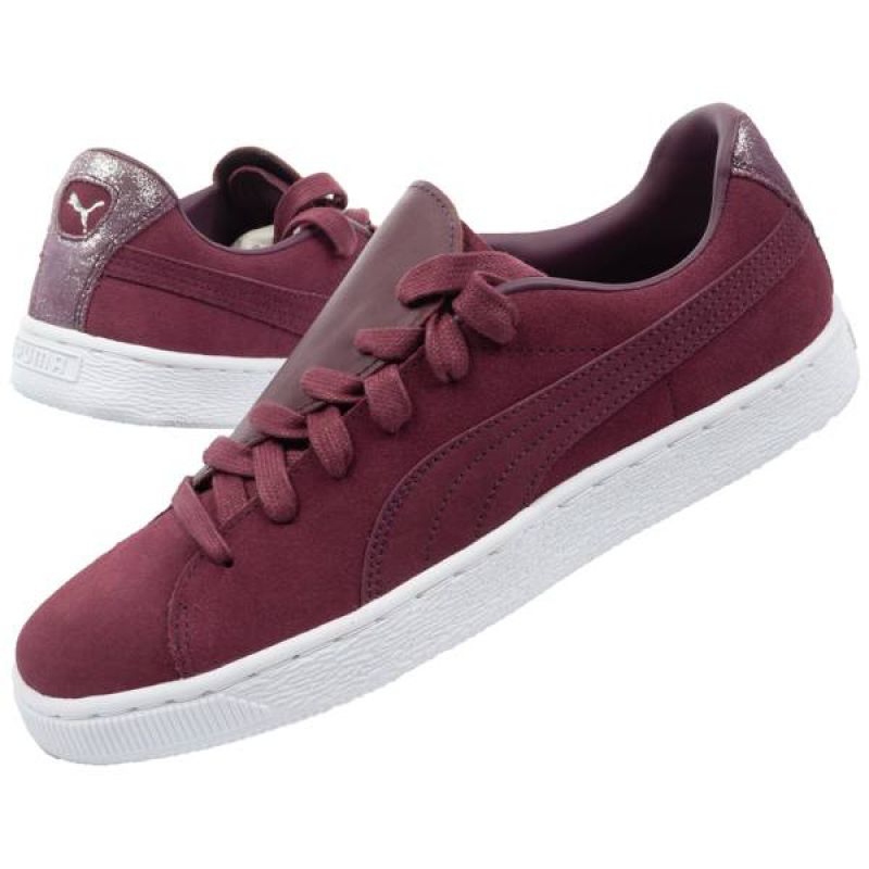 Puma Suede Crush Givr W 370194 02 rouge KeeShoes