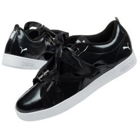 Chaussures Puma Smash Wns Bkl Patent W 369638 02 noir 1