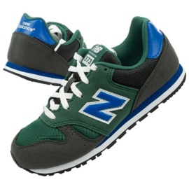 Chaussures New Balance Jr YC373KE noir vert 1