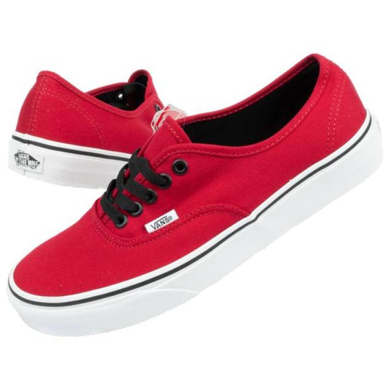 Chaussures Vans authentiques ONJV2KA rouge 1
