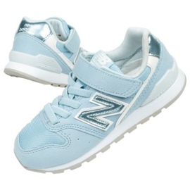 Chaussures New Balance Jr.YV996PLU blanc bleu 1