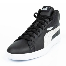 Baskets Puma Smash M 366924 02 blanche le noir 2