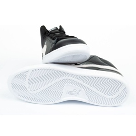 Baskets Puma Smash M 366924 02 blanche le noir 8