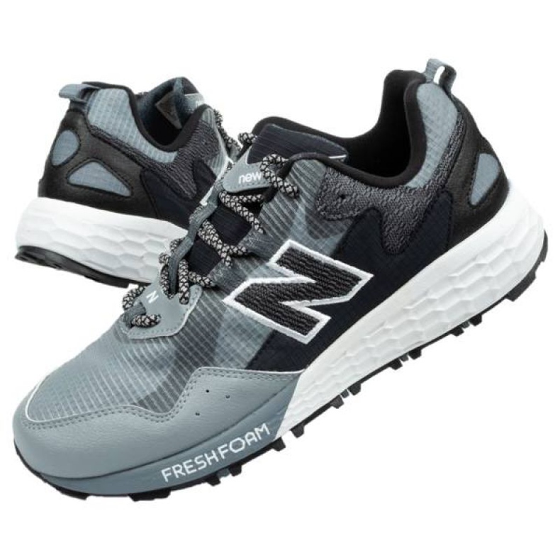 Chaussures de course New Balance M MTCRGRG2-2 blanche le noir gris 1 Chaussures de course New Balance M MTCRGRG2-2 blanche le noir gris 1