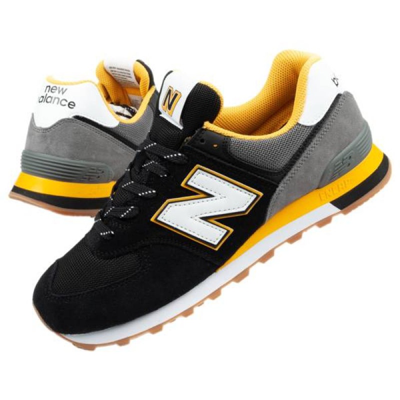 Chaussures New Balance M ML574SKA blanche 1 Chaussures New Balance M ML574SKA blanche 1