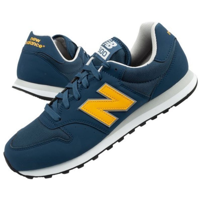 Chaussures New Balance M GM500VC1 bleu marin jaune 1