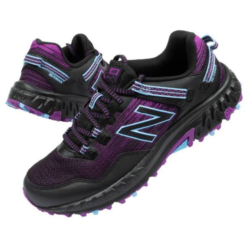 Chaussures de course New Balance W WT410CM6 le noir violet 1