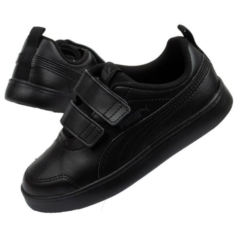 Puma Courtflex Bébés Jr 371544 06 le noir 1