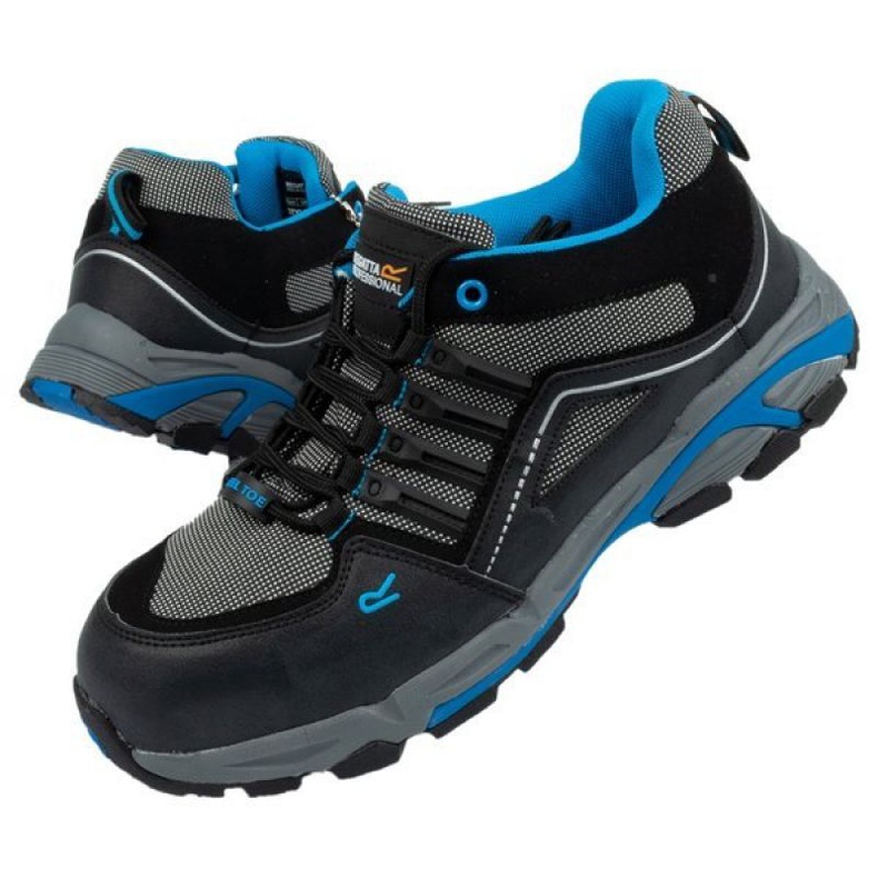 Chaussures de travail Bhp Regatta Trainer S1 PM Trk118 le noir bleu 1