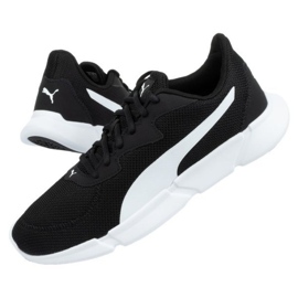 Puma Interflex Runner M 192567 01 chaussures de course blanche le noir 1