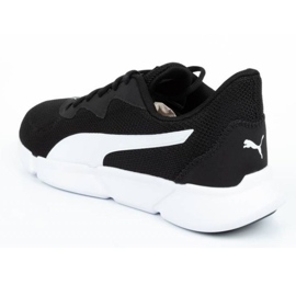 Puma Interflex Runner M 192567 01 chaussures de course blanche le noir 4