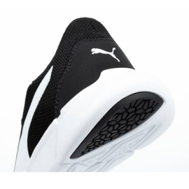 Puma Interflex Runner M 192567 01 chaussures de course blanche le noir 6