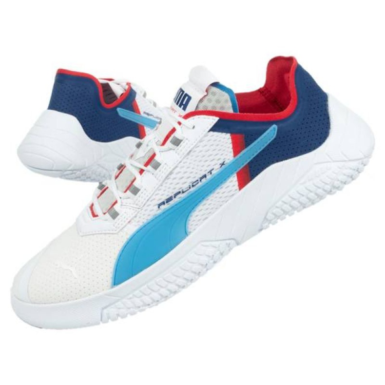 Puma Replicat-X Pirelli M 339860 03 blanche rouge bleu marin bleu 1