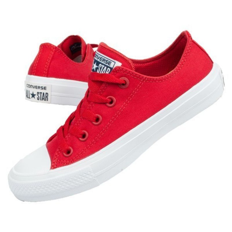 Chaussures Converse Ct Ii Ox 150151C rouge 1
