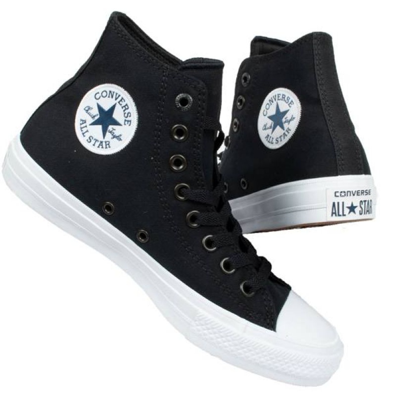 Chaussures Converse Ct Ii Hi 150143C le noir 1