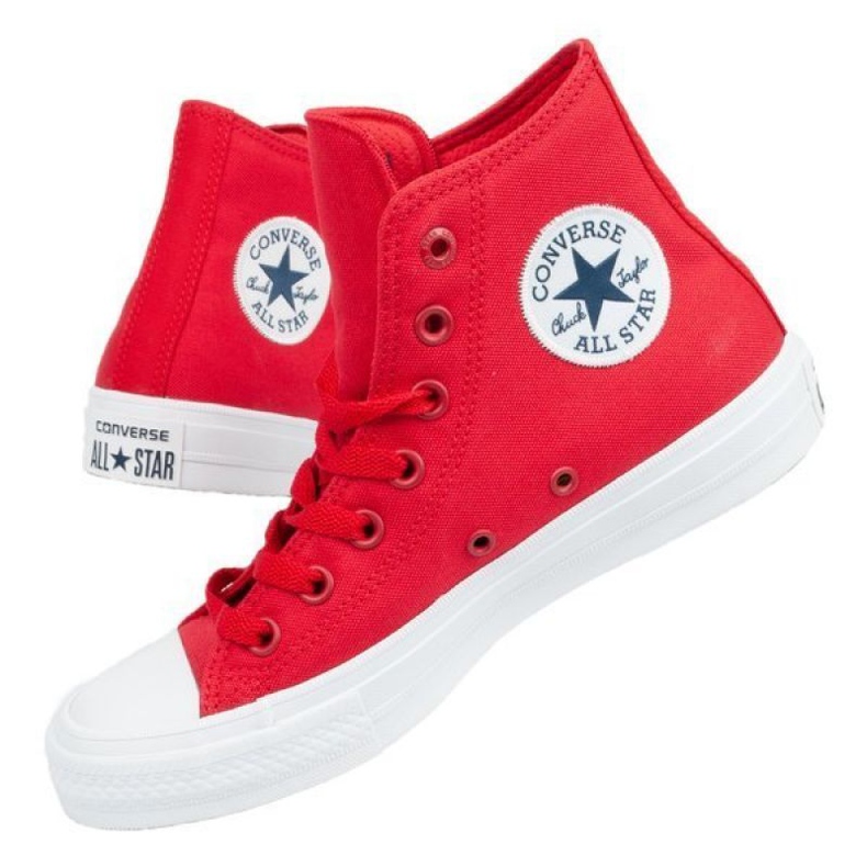 Chaussures Converse Ct Ii Hi 150145C rouge 1