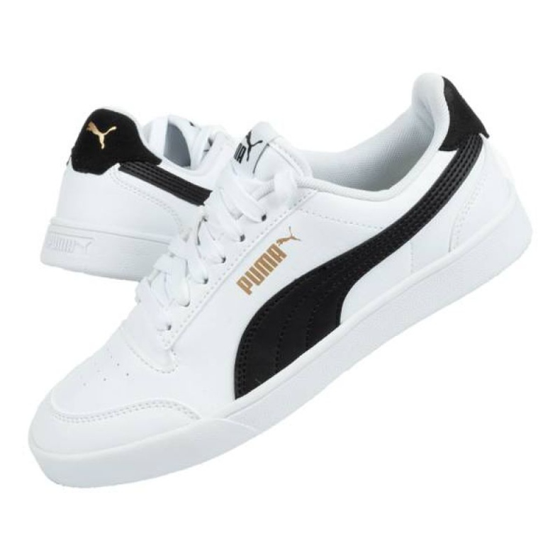 Puma Shuffle 375688 02 blanc noir 1