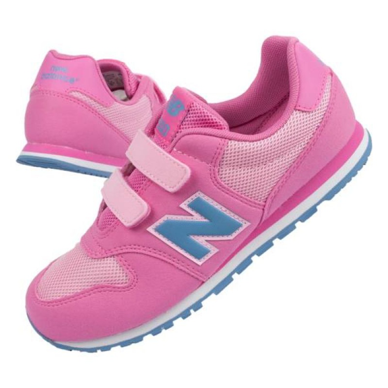 Chaussures New Balance Jr YV500TPP noir rose 1