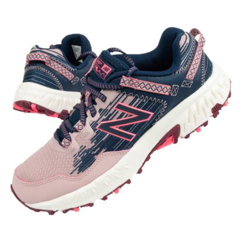 Chaussures de course New Balance W WT410RP6 bleu marin rose 1