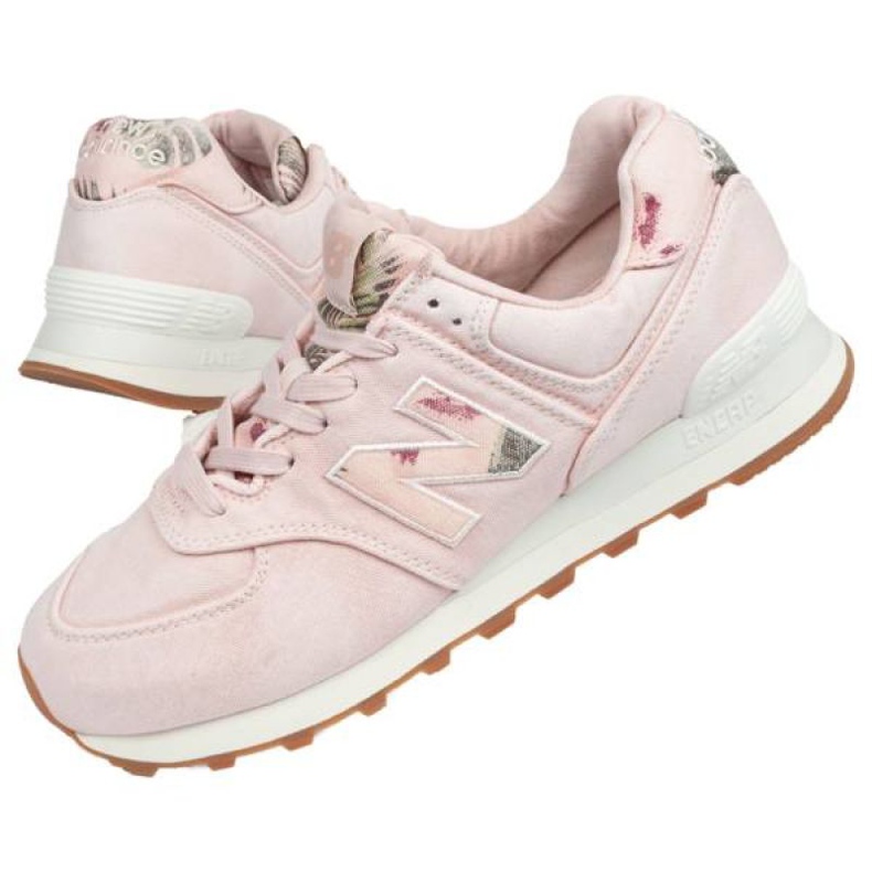 Chaussures New Balance W WL574WOR rose 1