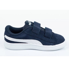 Puma Smash v2 Jr 365178 02 bleu 3