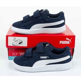 Puma Smash v2 Jr 365178 02 bleu 9