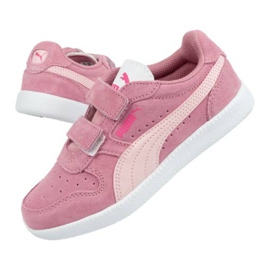 Puma Icra Jr 360756 35 chaussures blanc rose 1