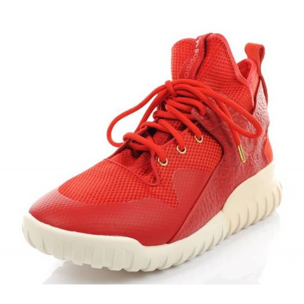 Chaussures Adidas Tubular X Cny AQ2548 rouge vert 1