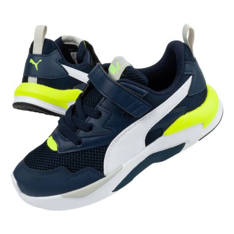 Puma X-Ray Jr 374395 21 chaussures noir bleu marine 1