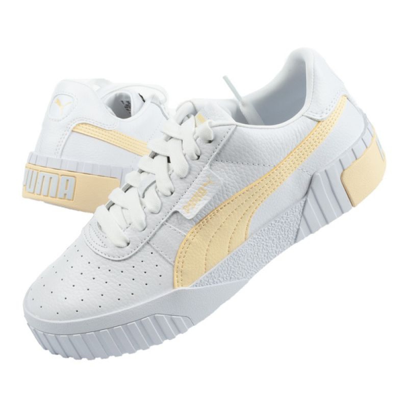 Chaussures Puma Cali W 369155 30 blanche jaune