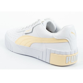 Chaussures Puma Cali W 369155 30 blanche jaune 4