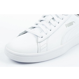 Puma Smash V2 Jr 365170 02 blanche bleu 5