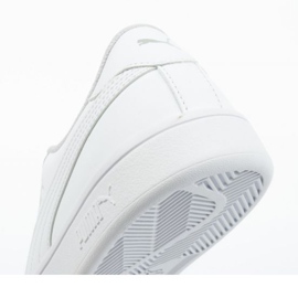 Puma Smash V2 Jr 365170 02 blanche bleu 6